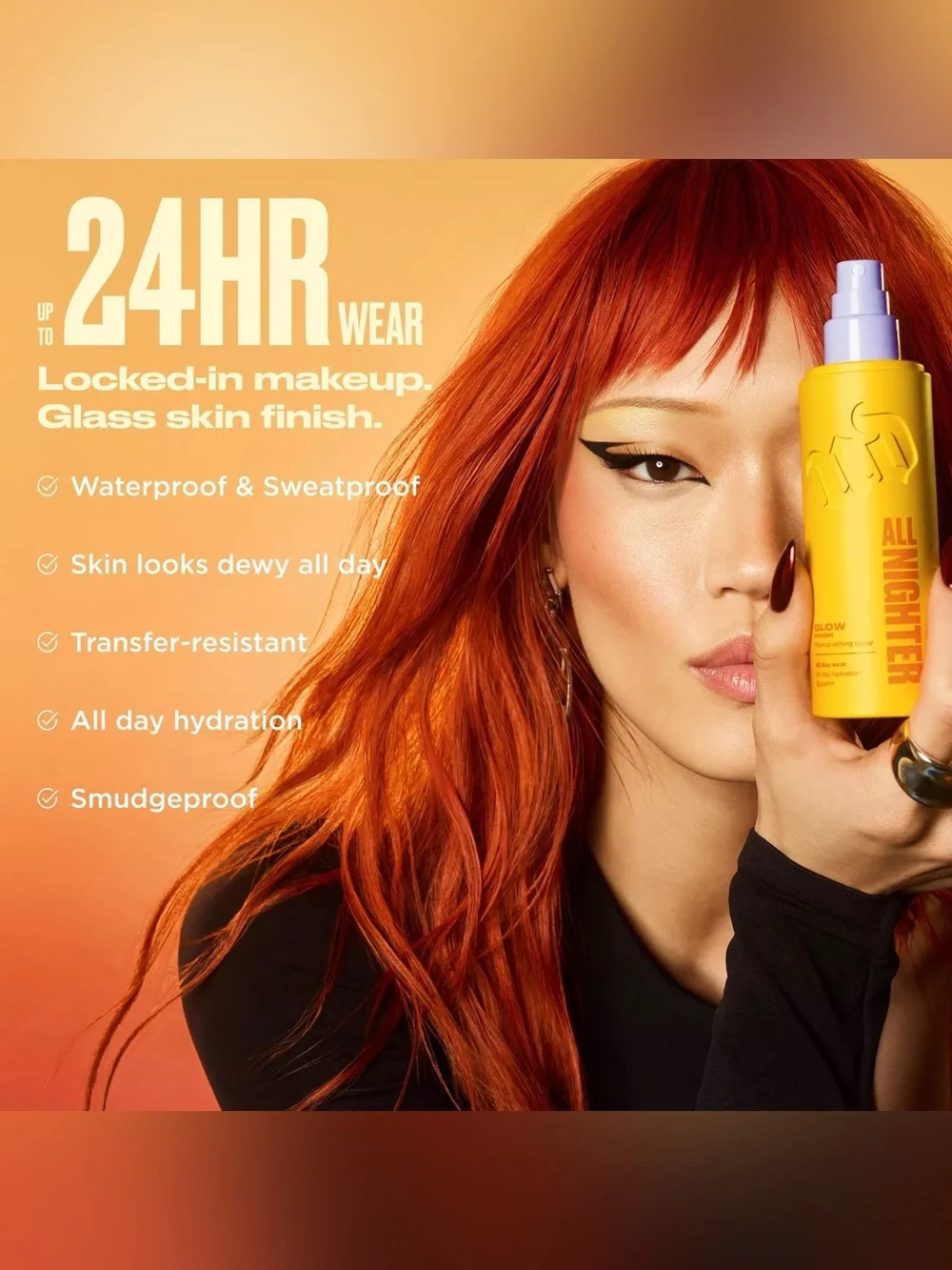 Urban Decay All Nighter Waterproof Glow Setting Spray - Glow